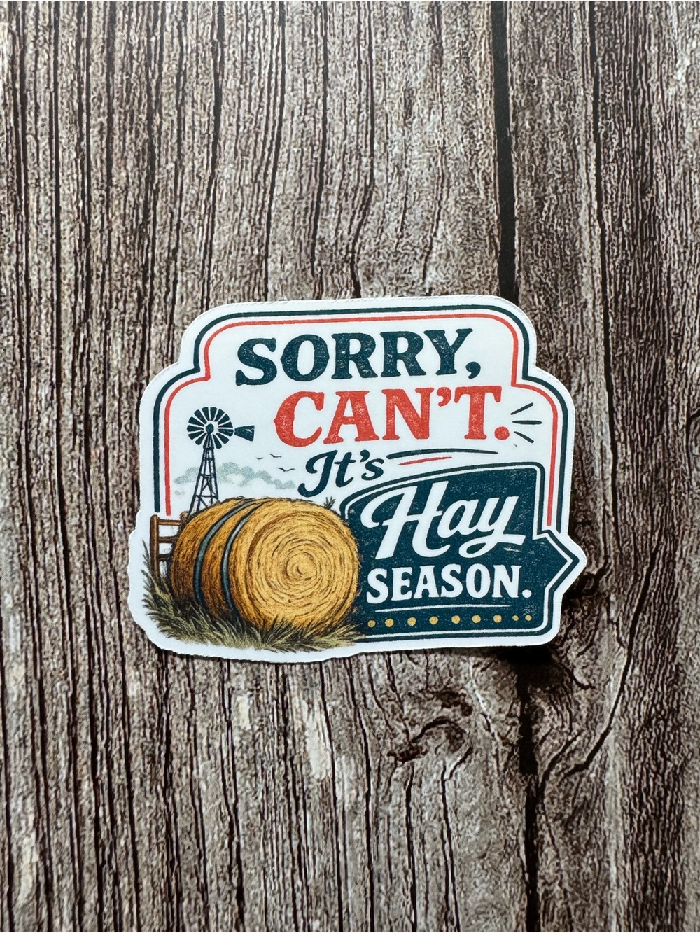 Sorry, Can't Sticker